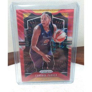 2020 WNBA Panini Prizm Candace Parker Ruby Wave Prizm #52 Los Angeles Sparks